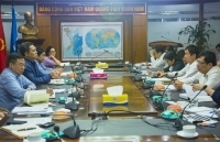 Phó Tổng giám đốc Tập đoàn Dầu khí Việt Nam làm việc với PV Power