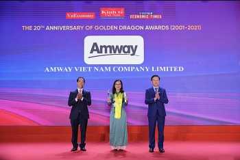Amway Việt Nam được vinh danh 10 năm liên tục là Doanh nghiệp FDI kinh doanh thành công tại Việt Nam