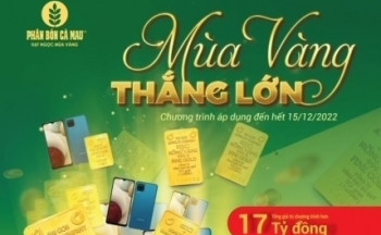 Phân bón Cà Mau triển khai “Mùa vàng thắng lớn” với tổng giá trị chương trình 17 tỷ đồng