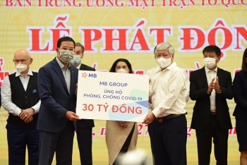Quỹ mua vắc-xin  có thêm 30 tỷ đồng ủng hộ từ MB Group