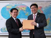 Trưởng Ban Kinh tế Trung ương tiếp và làm việc với Thứ trưởng Bộ Chiến lược và Tài chính Hàn Quốc