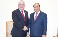 Thủ tướng tiếp Đại sứ Australia