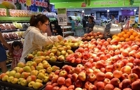 Trái cây Mỹ... giá Việt