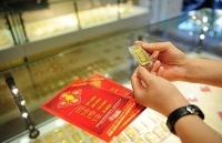 Giá vàng lại tăng mạnh lên mức đỉnh của 6 năm