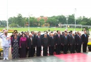 Lãnh đạo Đảng, Nhà nước viếng Chủ tịch Hồ Chí Minh