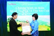 Báo Công Thương chia sẻ khó khăn với đồng bào tỉnh Lai Châu