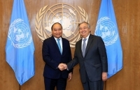 Thủ tướng gặp Tổng Thư ký và Chủ tịch Đại hội đồng Liên Hợp Quốc