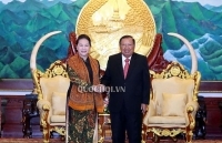 Chủ tịch Quốc hội kết thúc tốt đẹp chuyến thăm CHDCND Lào
