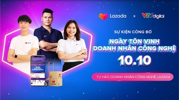 Lazada Việt Nam chào mừng sự kiện ra mắt ngày tôn vinh doanh nhân công nghệ
