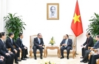 Thủ tướng tiếp tập đoàn tài chính hàng đầu Nhật Bản