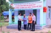 Ngành điện trao tặng 7 ngôi nhà tình nghĩa tại Khánh Hòa