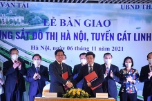 Đường sắt Cát Linh-Hà Đông được bàn giao, khai thác thương mại