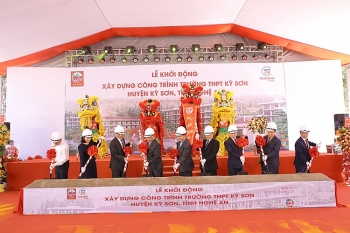 Trung Nam Group tài trợ 110 tỷ đồng xây dựng trường tại Nghệ An