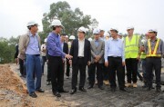 Đẩy nhanh tiến độ hoàn thành tuyến cao tốc Đà Nẵng - Quảng Ngãi