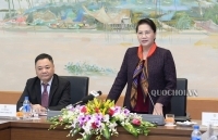 Chủ tịch Quốc hội gặp mặt các doanh nhân trẻ