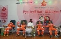 Công ty Điện lực Sơn La tổ chức hiến máu tình nguyện