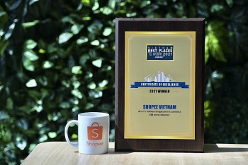 Shopee thăng hạng tại bảng xếp hạng “100 Nơi làm việc tốt nhất Việt Nam 2021”