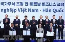 Thúc đẩy mở rộng đầu tư, lĩnh vực hợp tác giữa Việt Nam và Hàn Quốc