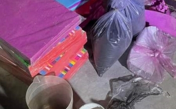 Cận cảnh “công xưởng” chế tạo pháo nổ của thợ cơ khí