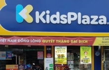 Sản phẩm VitaDairy có mặt tại hệ thống cửa hàng Kids Plaza