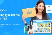 Sapo Go chính thức kết nối với sàn thương mại điện tử Tiki