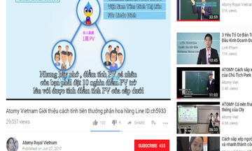 Cảnh giác hoạt động bán hàng đa cấp không phép của Công ty Atomy