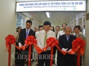 Khánh thành Phòng thực hành tiền lâm sàng và mô phỏng trong gây mê hồi sức