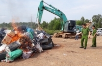 Bắt giữ hơn 39 triệu bao thuốc lá nhập lậu