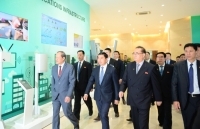 Thứ trưởng Bộ Quốc phòng tiếp phái đoàn cấp cao của Triều Tiên tại Viettel