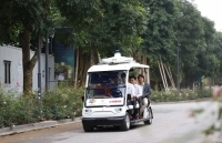 Thử nghiệm xe điện tự hành tại Khu đô thị
