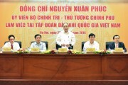 Thủ tướng Nguyễn Xuân Phúc làm việc với Tập đoàn Dầu khí Việt Nam