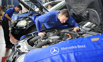 Chăm sóc xe Mercedes-Benz với các chuyên gia quốc tế