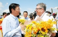 Cảng Hàng không quốc tế Vân Đồn đón chuyến bay đầu tiên