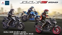 Suzuki GSX-S150 đầy cá tính với ba màu mới