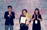 Người phụ nữ duy nhất được Forbes Việt Nam vinh danh với giải thưởng “Thành tựu trọn đời”