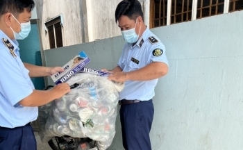 Nhiều kiểu ngụy trang để vận chuyển thuốc lá lậu