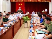 Trưởng Ban Kinh tế Trung ương Vương Đình Huệ làm việc tại tỉnh Tây Ninh