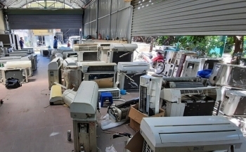 Hà Nội: Tạm giữ 184 cục nóng, lạnh điều hòa đã qua sử dụng có dấu hiệu nhập lậu