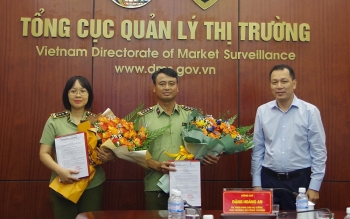 Tổng cục Quản lý thị trường bổ nhiệm Chánh văn phòng và Cục trưởng Cục Nghiệp vụ