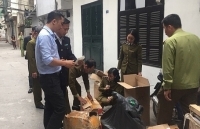 Hà Nội: Đột kích cơ sở kinh doanh đang “hô biến” nhãn mác từ Trung Quốc thành hàng hiệu