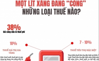 Giá xăng dầu đang “cõng” những loại thuế nào?