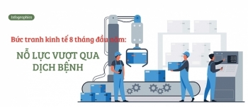 Bức tranh kinh tế 8 tháng đầu năm: Nỗ lực vượt qua dịch bệnh