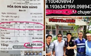 Xử phạt gần 19 triệu đồng chủ quán bán ly cà phê “đắt nhất Việt Nam”