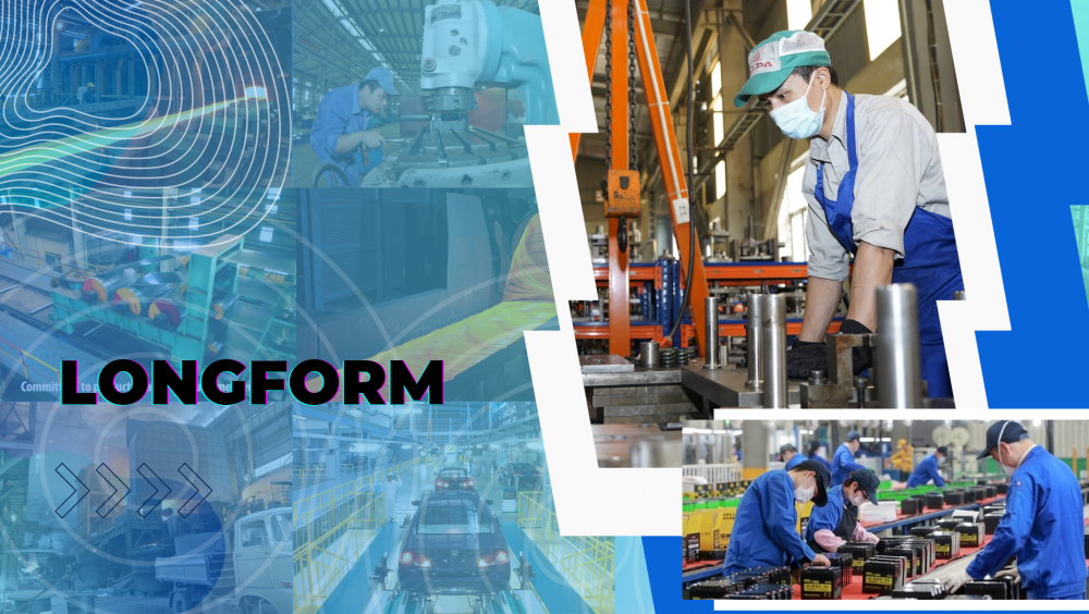 Longform | Thấy gì từ bức tranh sản xuất công nghiệp của các địa phương nửa đầu năm 2022?