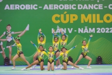 Khai mạc giải thể dục Aerobic - Aerobic Dance - Cheer Dance - Cúp Nestlé MILO lần V năm 2022