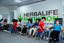 Nhân viên Herbalife Việt Nam tham gia hiến máu tình nguyện vì cộng đồng