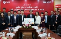 MSB tái hợp tác với LOTTE, nâng cấp thẻ đồng thương hiệu
