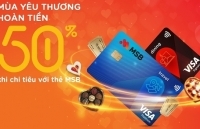 Chủ thẻ MSB hưởng nhiều ưu đãi trong dịp Valentine và 8/3