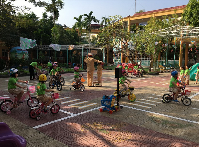 Chương trình giáo dục An toàn giao thông cho trẻ mầm non đạt hiệu quả cao