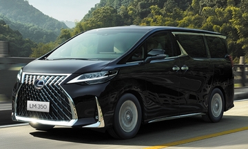 Lexus Việt Nam giới thiệu mẫu xe LM 350 lần đầu tiên được phân phối chính hãng tại Việt Nam